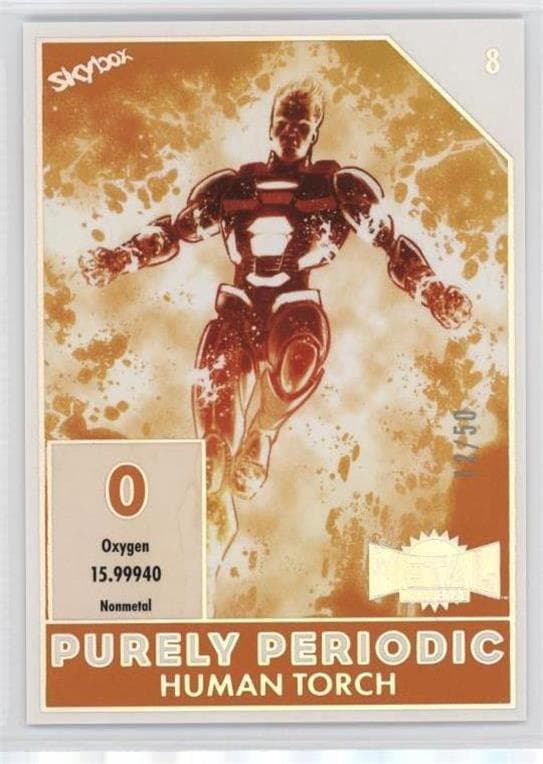 Human Torch #PP-8 — 2024 Marvel Metal Universe Avengers