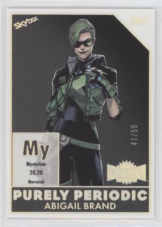 Abigail Brand #PP-SW1 — 2024 Marvel Metal Universe Avengers