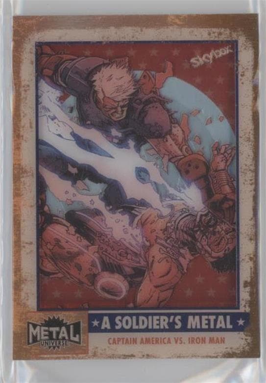 Iron Man #SM24 — 2024 Marvel Metal Universe Avengers