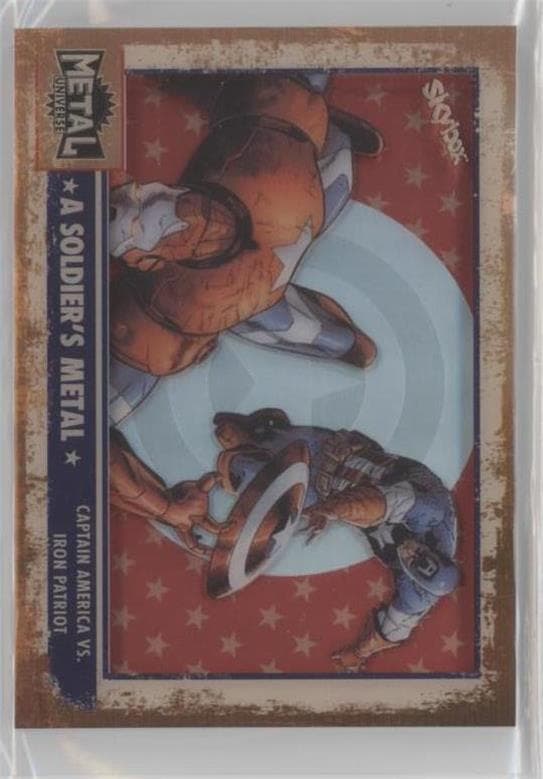 Iron Patriot #SM5 — 2024 Marvel Metal Universe Avengers