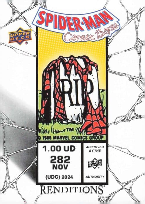 Spider-Man - Web of Spider-Man (1985) #17 #CB-21 — 2024 Marvel Renditions Spider-Man