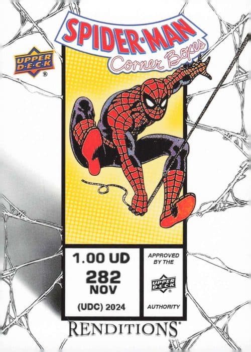 Spider-Man - Web of Spider-Man (1985) #40 #CB-22 — 2024 Marvel Renditions Spider-Man