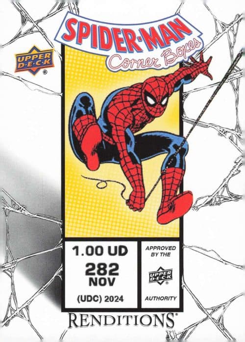 Spider-Man - Web of Spider-Man (1985) #48 #CB-23 — 2024 Marvel Renditions Spider-Man