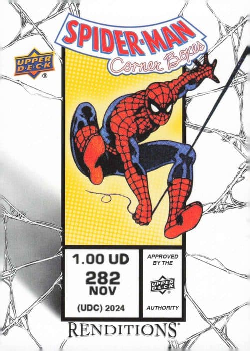 Spider-Man - Web of Spider-Man (1985) #63 #CB-24 — 2024 Marvel Renditions Spider-Man