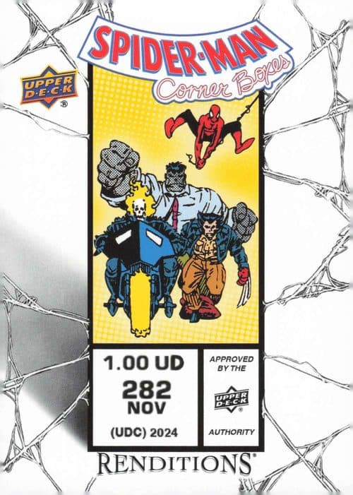 Spider-Man - Fantastic Four (1961) #348 #CB-47 — 2024 Marvel Renditions Spider-Man