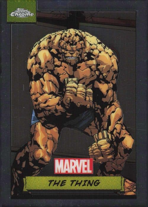The Thing #10 — 2024 Topps Chrome Marvel