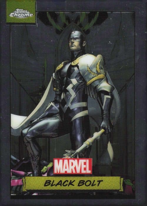 Black Bolt #18 — 2024 Topps Chrome Marvel