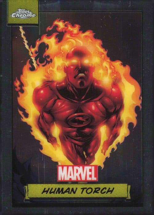 Human Torch #24 — 2024 Topps Chrome Marvel