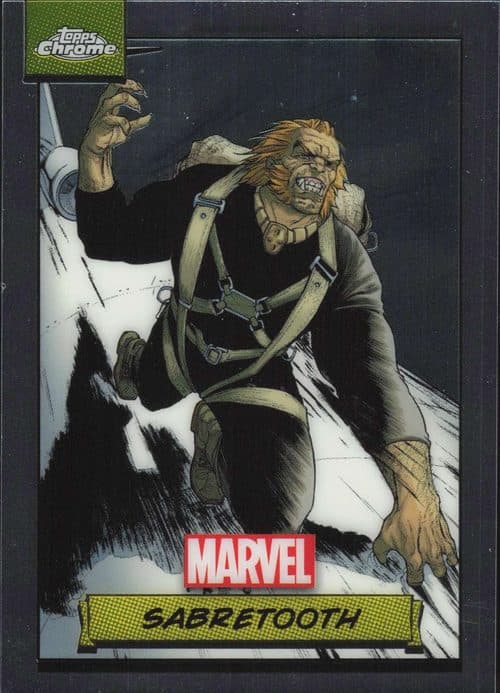 Sabretooth #25 — 2024 Topps Chrome Marvel