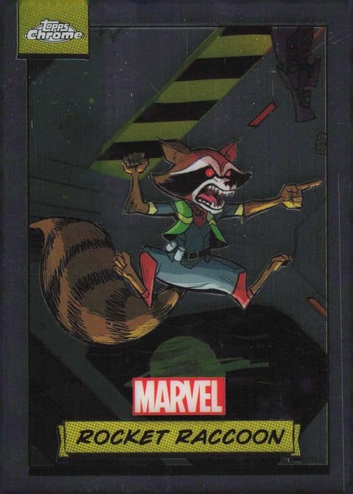 Rocket Raccoon #33 — 2024 Topps Chrome Marvel