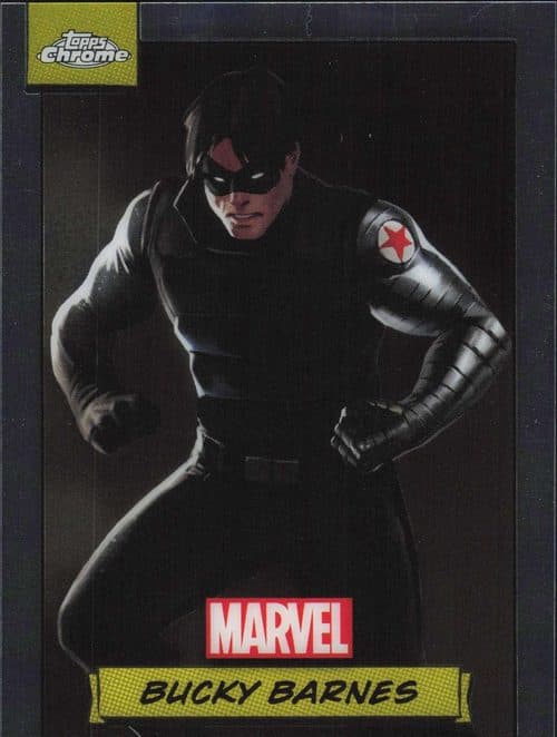 Bucky Barnes #37 — 2024 Topps Chrome Marvel