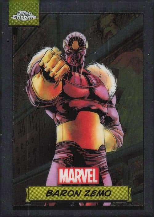 Baron Zemo #38 — 2024 Topps Chrome Marvel