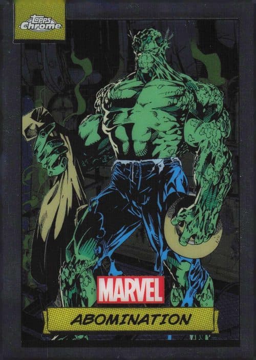 Abomination #48 — 2024 Topps Chrome Marvel