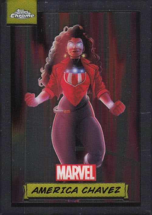 America Chavez #66 — 2024 Topps Chrome Marvel