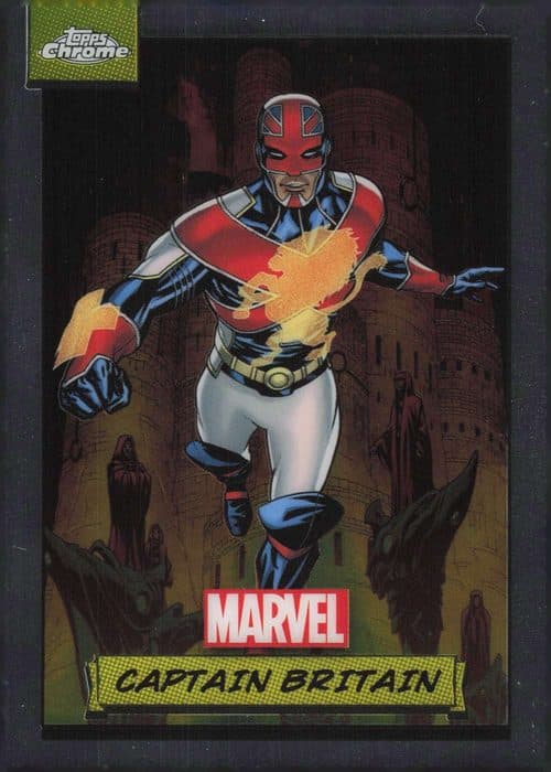 Captain Britain #75 — 2024 Topps Chrome Marvel