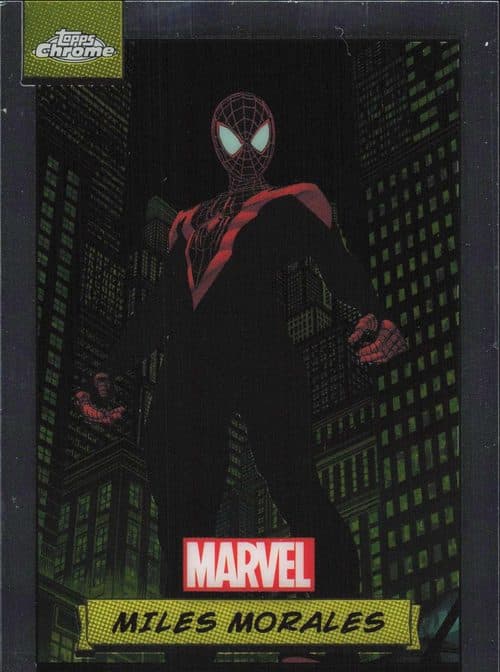 Miles Morales #81 — 2024 Topps Chrome Marvel
