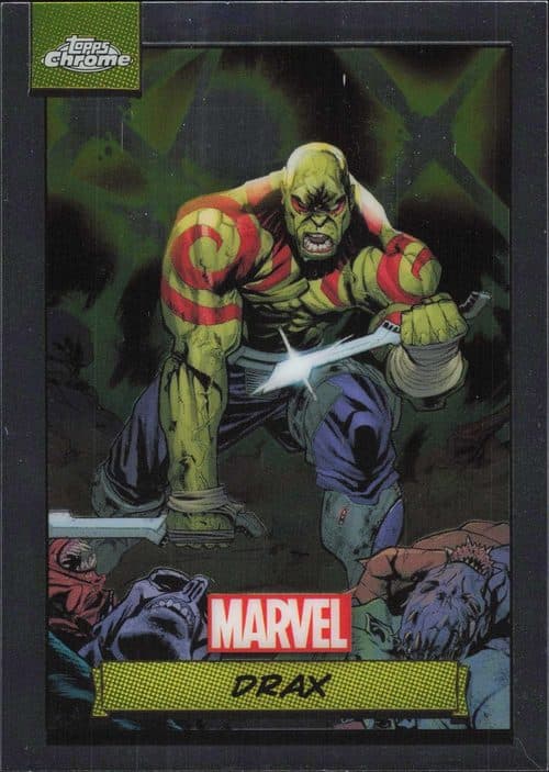 Drax #91 — 2024 Topps Chrome Marvel
