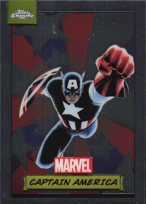 Captain America #92 — 2024 Topps Chrome Marvel