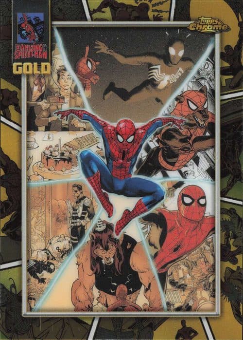 Spider-Man Gold #SG-1 #SG-1 — 2024 Topps Chrome Marvel