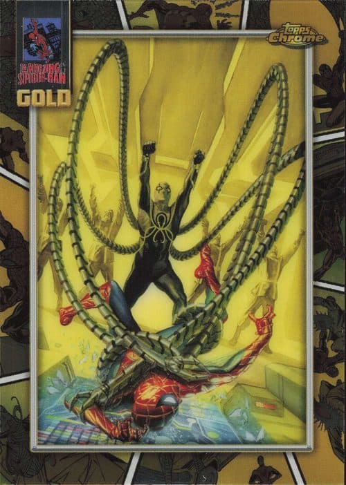Spider-Man Gold #SG-10 #SG-10 — 2024 Topps Chrome Marvel