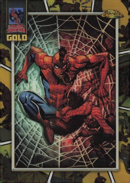 Spider-Man Gold #SG-3 #SG-3 — 2024 Topps Chrome Marvel
