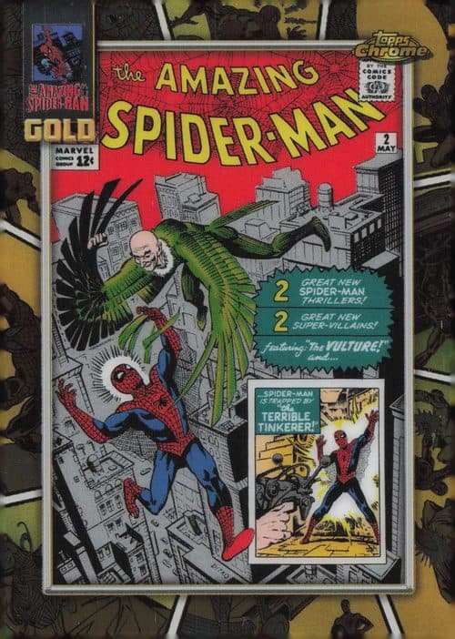 Spider-Man Gold #SG-5 #SG-5 — 2024 Topps Chrome Marvel
