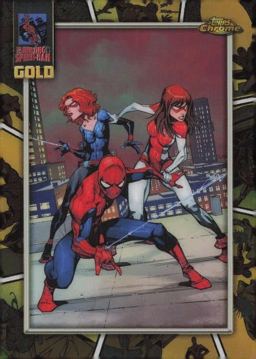 Spider-Man Gold #SG-6 #SG-6 — 2024 Topps Chrome Marvel