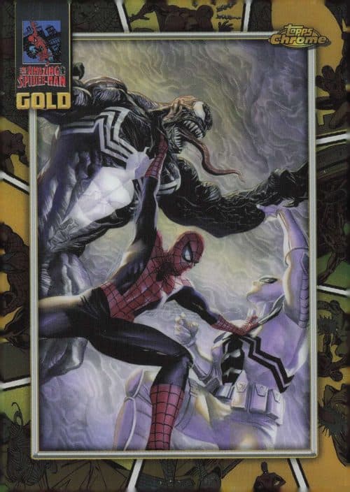 Spider-Man Gold #SG-8 #SG-8 — 2024 Topps Chrome Marvel