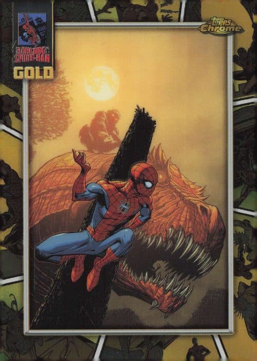 Spider-Man Gold #SG-9 #SG-9 — 2024 Topps Chrome Marvel