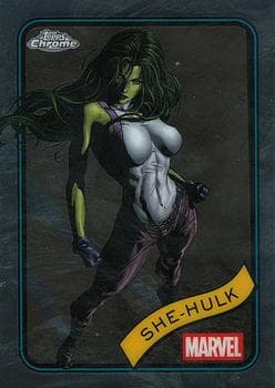 She-Hulk #110 — 2025 Topps Chrome Marvel