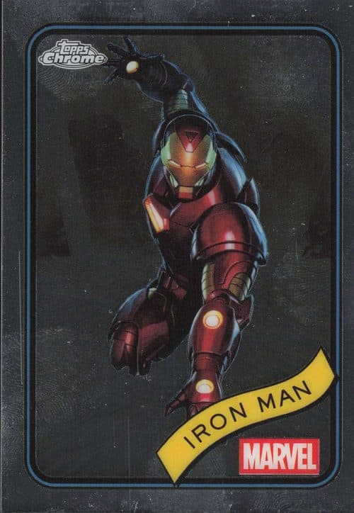 Tony Stark — Iron Man #1 — 2025 Topps Chrome Marvel Studios