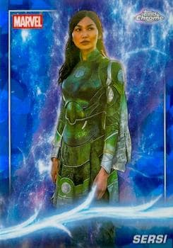 Sersi #117 — 2025 Topps Marvel Studios Chrome Sapphire