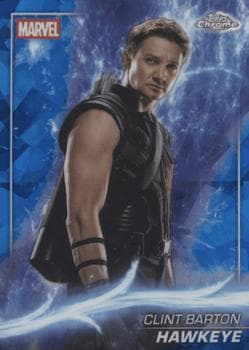 Hawkeye #28 — 2025 Topps Marvel Studios Chrome Sapphire