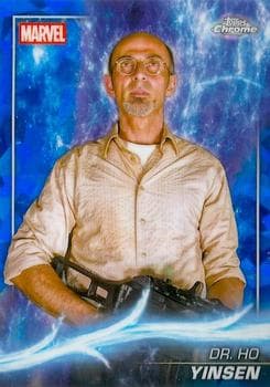 Dr. Ho Yinsen #4 — 2025 Topps Marvel Studios Chrome Sapphire