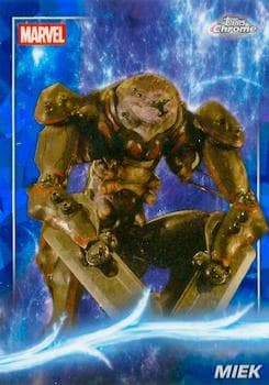 Miek #78 — 2025 Topps Marvel Studios Chrome Sapphire