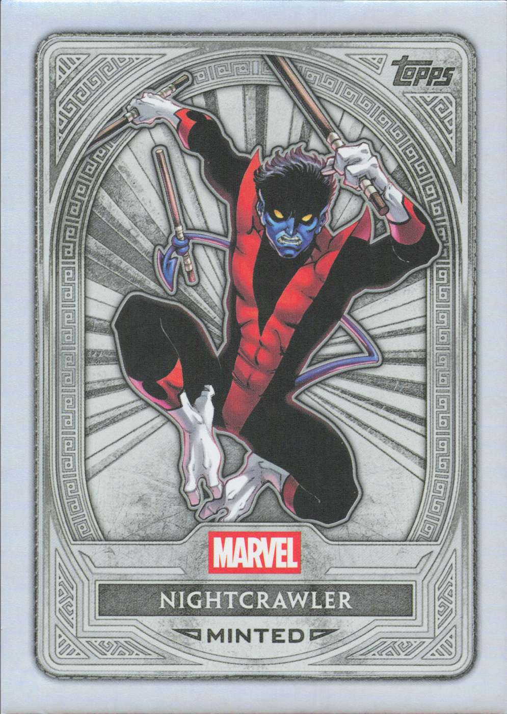 Nightcrawler #58 — 2025 Topps Mint Marvel