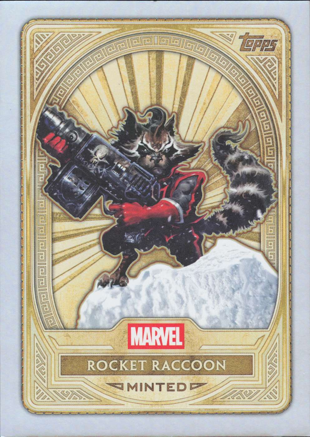 Rocket Raccoon #99 — 2025 Topps Mint Marvel