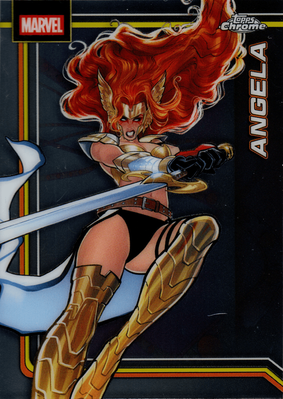 Angela #101 — 2026 Topps Chrome Marvel Comics
