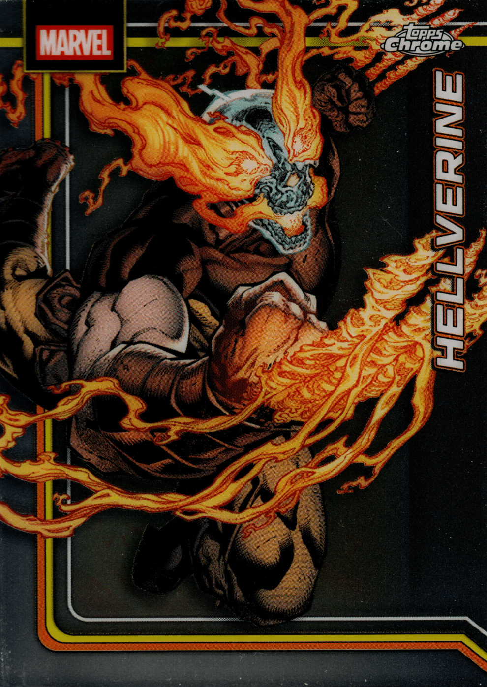 Hellverine #125 — 2026 Topps Chrome Marvel Comics