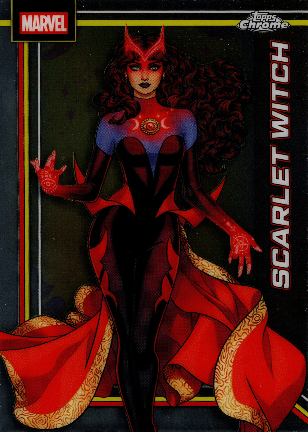 Scarlet Witch #145 — 2026 Topps Chrome Marvel Comics