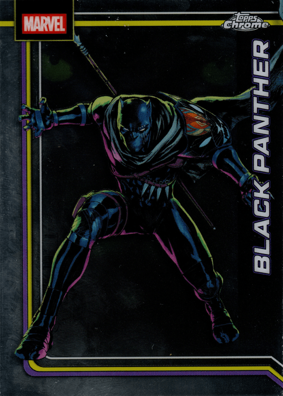 Black Panther #15 — 2026 Topps Chrome Marvel Comics