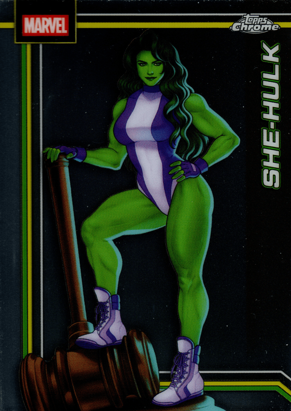 She-Hulk #151 — 2026 Topps Chrome Marvel Comics