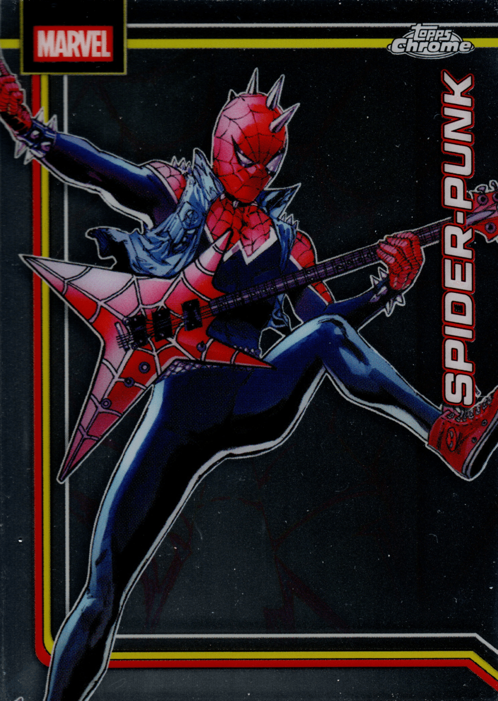 Spider-Punk #166 — 2026 Topps Chrome Marvel Comics