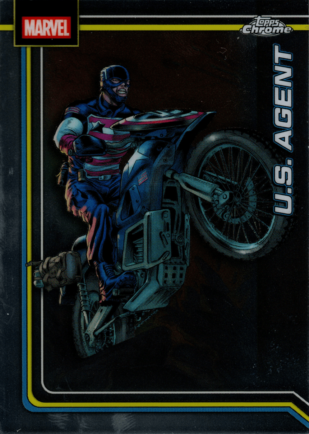 U.S. Agent #182 — 2026 Topps Chrome Marvel Comics