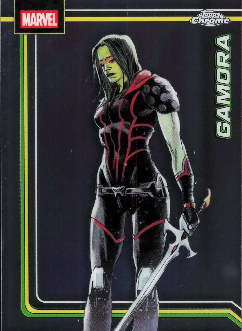 Gamora #40 — 2026 Topps Chrome Marvel Comics