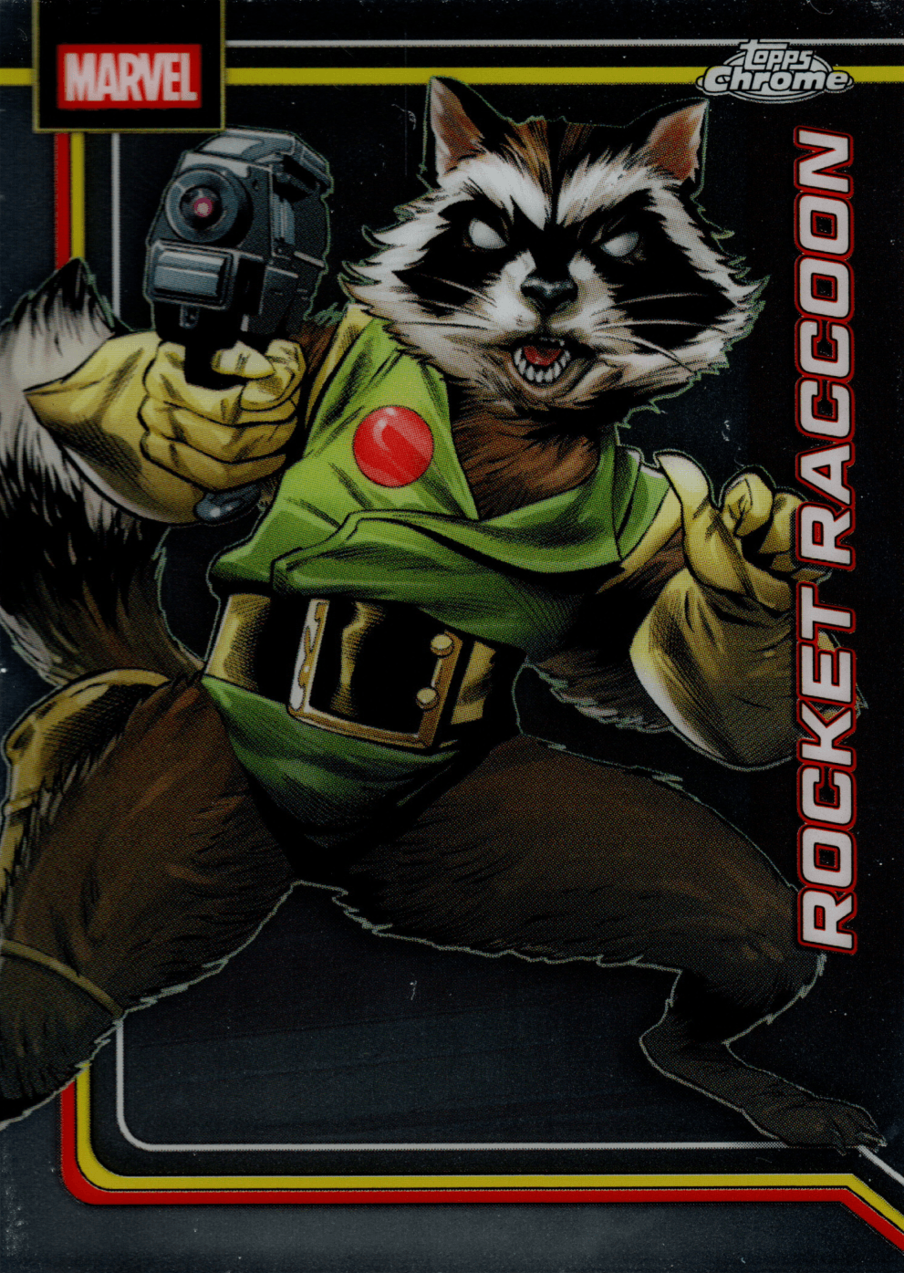 Rocket Raccoon #98 — 2026 Topps Chrome Marvel Comics