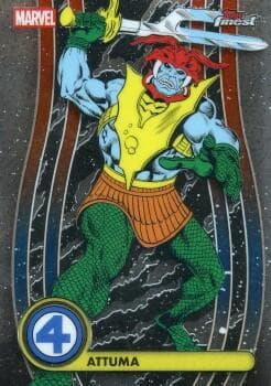 Attuma #008 — 2026 Topps Finest Fantastic Four