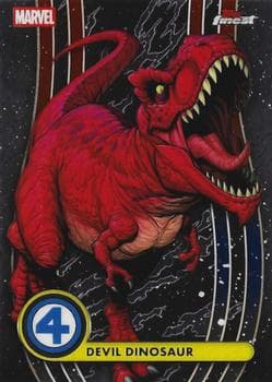 Devil Dinosaur #012 — 2026 Topps Finest Fantastic Four