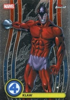 Klaw #025 — 2026 Topps Finest Fantastic Four