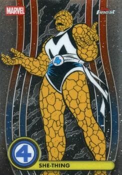 She-Thing #041 — 2026 Topps Finest Fantastic Four